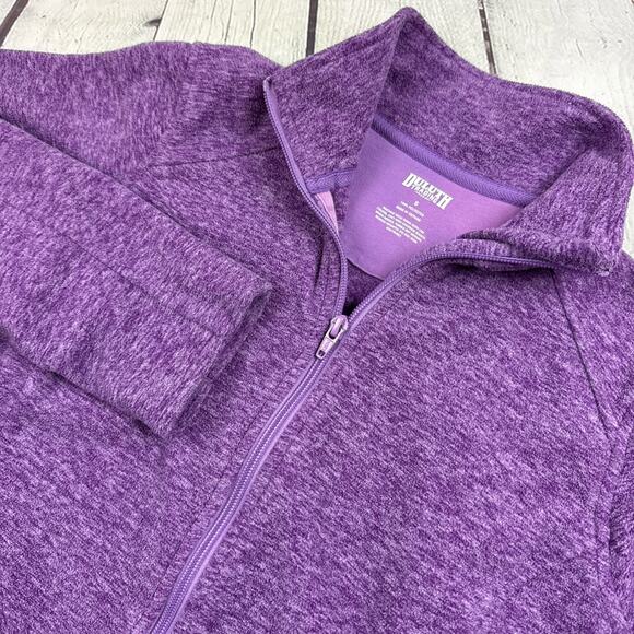 Duluth Trading Frost Lake Magenta Pink Full Zip Fleece Jacket Small Women’s - Picture 1 of 10